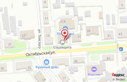 Отдел социальной защиты населения по Кимовскому району на карте