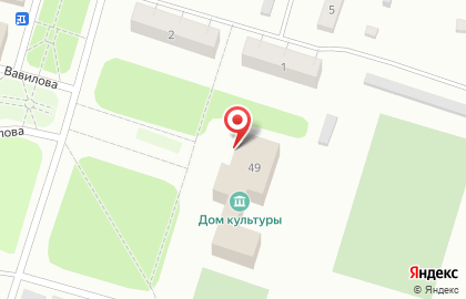 Дом культуры, пос. Новопушкинское на карте