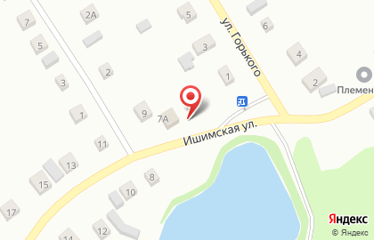 Продуктовый магазин Союз на Ишимской улице на карте