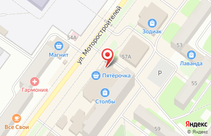 Ювелирный магазин 585*Золотой на улице Моторостроителей на карте