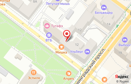 Стоматологическая поликлиника в Санкт-Петербурге на карте