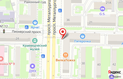 Аптека Экона в Новокузнецке на карте