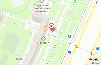 Магазин Союзпечать на проспекте Просвещения на карте