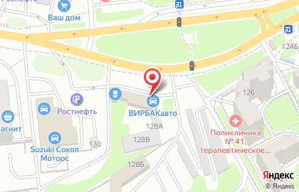 Магазин и автосервис VIRBACauto на Таганрогской улице на карте