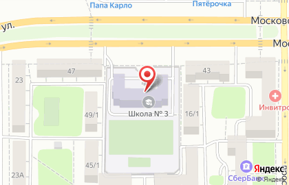 Автошкола СтартАвто на Московской улице на карте