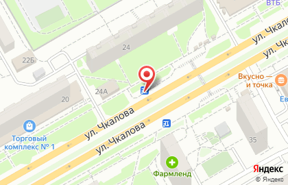 Аудиореклама от РА Медиа-тайм на улице Чкалова на карте