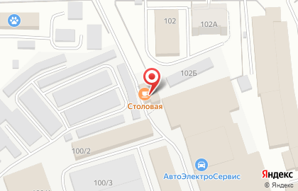 Столовая в Костроме на карте