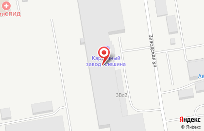 Магазин металлической мебели и сейфов МЕТАЛЛ МЕБЕЛЬ на Заводской улице на карте