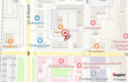 Автозапчасти Нива, ИП Сайков А.В. на карте