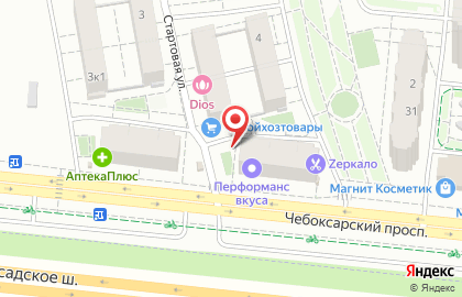 Магазин товаров для животных Зоосервис на Стартовой улице на карте