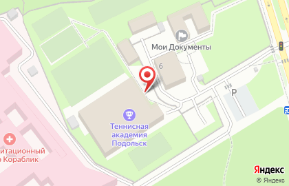 Академия тенниса на карте