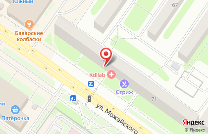 Медицинская клиника Kdllab на улице Можайского на карте