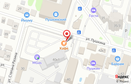 Кафе Busfood в Ленинском районе на карте