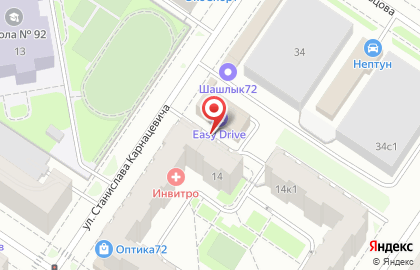 Наркологический центр МЕТОД на улице Станислава Карнацевича на карте