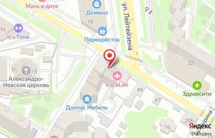 Девелоперская компания Имена на карте