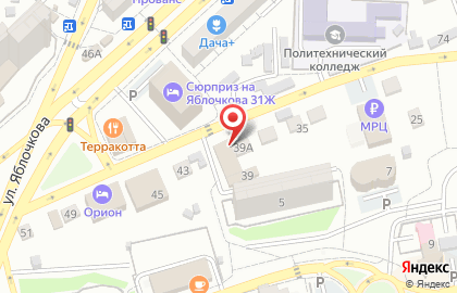 Магазин Мясокомбинат Астраханский на Зелёной улице на карте