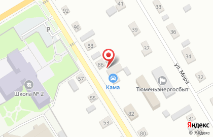 Многопрофильная фирма Кама на карте