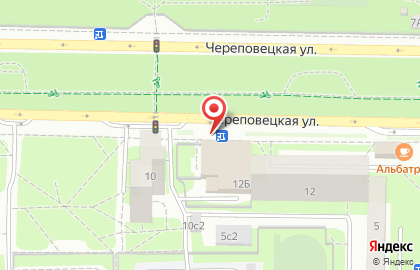 Детский магазин Максимка на Череповецкой улице на карте