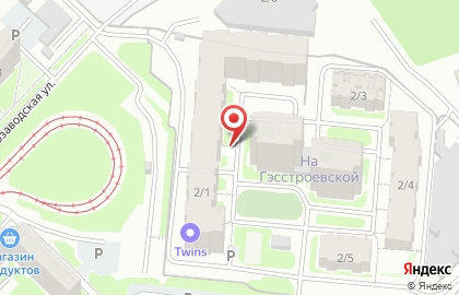 Альпина в Новосибирске на карте