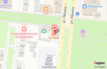 Студия цветов и подарков на улице Ленина на карте
