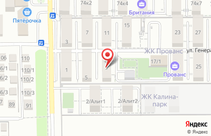 Прованс, ООО АльфаСтройКомплекс в Прикубанском округе на карте