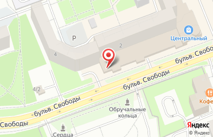 Dяdя Dёner на бульваре Свободы на карте