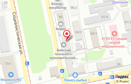 Многопрофильное агентство ПиОН на Социалистической улице на карте