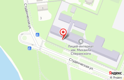 Центр боевых искусств на Студенческой улице на карте