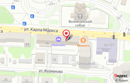 Салон-парикмахерская Шанталь на улице Карла Маркса на карте
