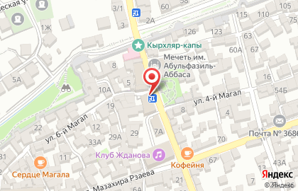 Супермаркет Оптовый в Махачкале на карте