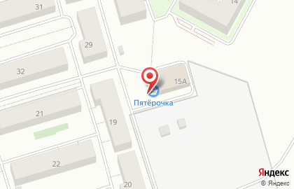 Магазин канцтоваров и текстиля на карте