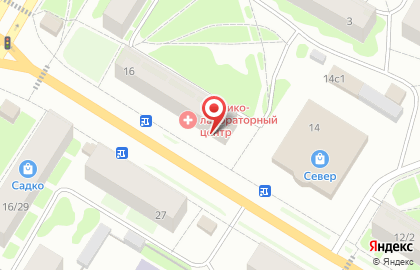Магазин Постельное королевство на проспекте Ленина на карте