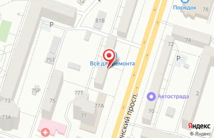 Магазин разливного пива Тортуга в Левобережном районе на карте