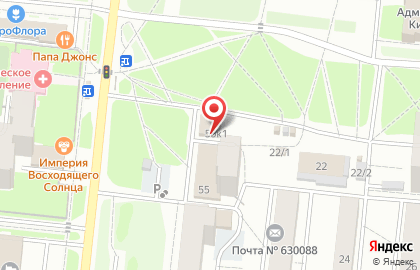 Кировский район Киоск по продаже фруктов и овощей в Кировском районе на карте
