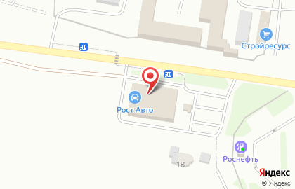 Супермаркет Пятёрочка в Железнодорожном районе на карте