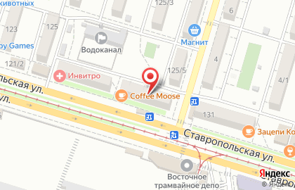 Самсон на Ставропольской улице на карте
