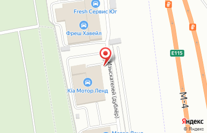 Официальний дилер Kia Мотор Ленд на карте