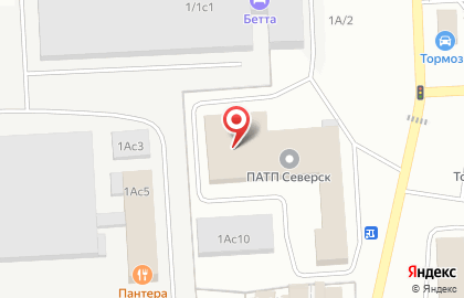 Пассажирское транспортное предприятие ЗАТО Северск, МК на карте