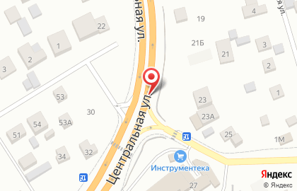 Цветочный магазин на Центральной, 26 на карте