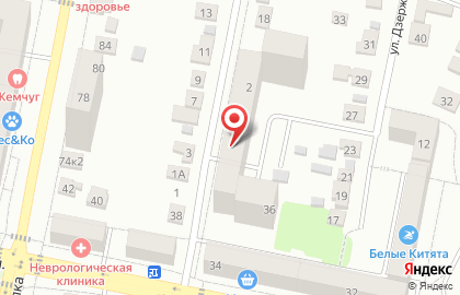 Магазин мясных продуктов Ясные Зори на Нагорной улице на карте