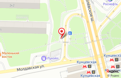 Киоск фруктов и овощей на Молдавской улице на карте