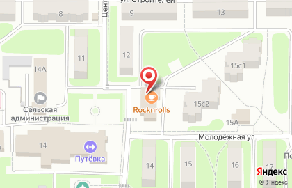 Аптечный пункт на Центральной улице на карте