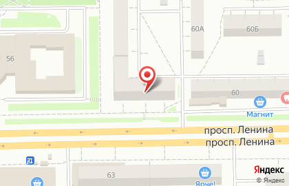 Центр по работе с населением Центрального района в Кемерово на карте