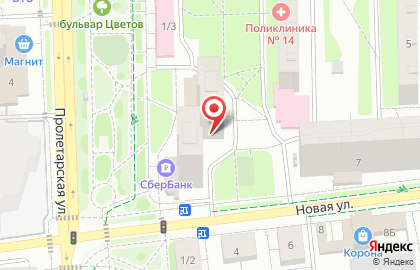 Агентство недвижимости Ваш Дом на Пролетарской улице на карте