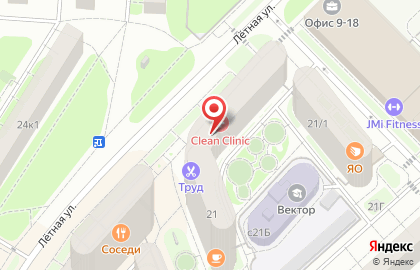 Отделение службы доставки Boxberry на Лётной улице на карте
