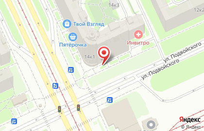 Интернет-магазин Линзы на проспекте Солидарности, 14 к 1 на карте