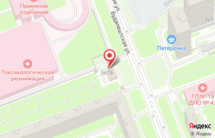 Репка на Будапештской улице на карте
