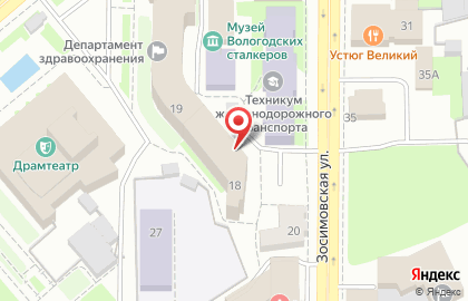 Центр независимой экспертизы и оценки на Зосимовской улице на карте