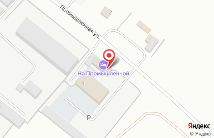 Гостиница На Промышленной на карте