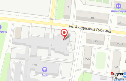 Торговая компания Кровлекс на улице Академика Губкина на карте